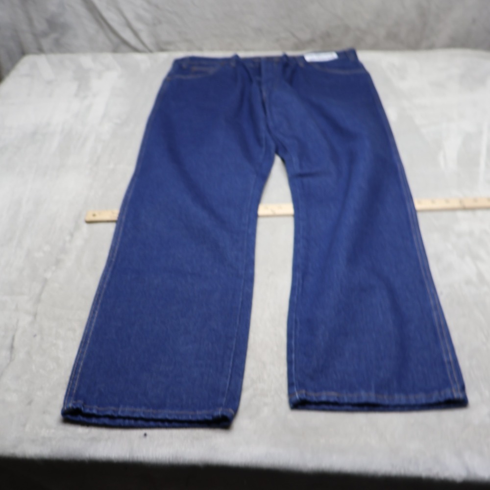 Dickies Jeans Mens 38x32 Medium Wash Denim Straight Workwear Rugged Utility NEW